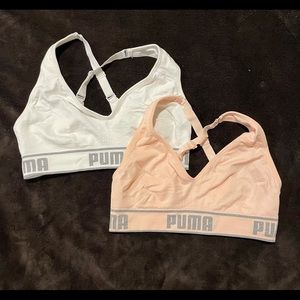 Puma sports bras - pack of two. Size small!
